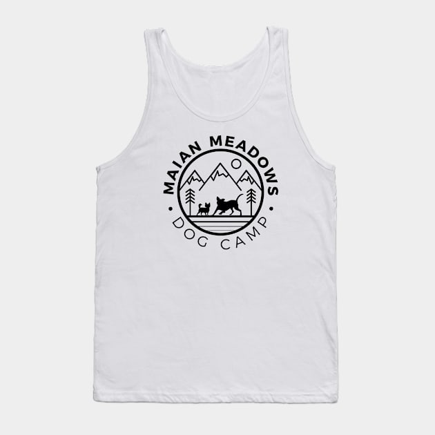 Maian Meadows Dog Camp Tank Top by RainShineDesign